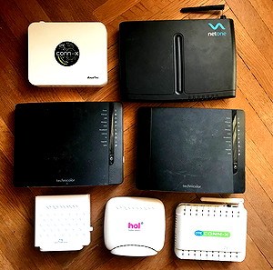 7 modem/router χωρίς καλώδια και μετασχηματιστές (μόντεμ - ρούτερ)