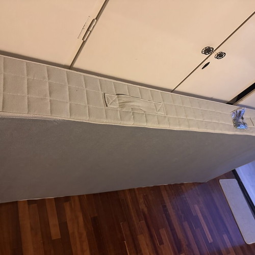 IKEA iron bed frame and mattress 90x200 like new