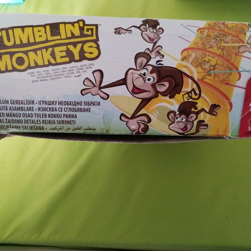 Tumbling Monkeys board game used with 26 monkeys and 22 sticks
