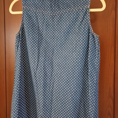 Pepe Jeans sleeveless shirt made of jean fabric new