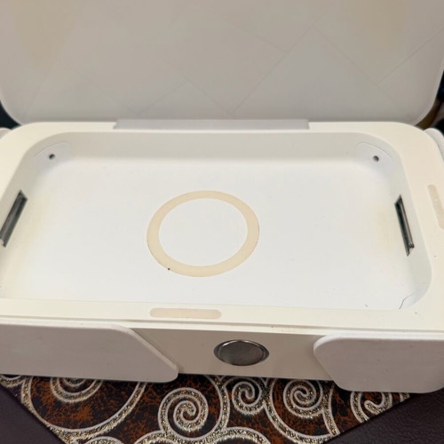 Multi-function voice sterilizer with wireless charging like new