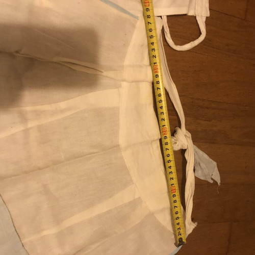 Vintage traditional aprons from Crete, like new, set of 2