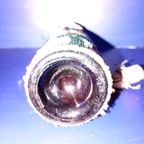 Bottle used with beads and 1924 decoration