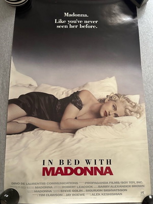 Αφίσα In Bed With Madonna original σαν καινούργια