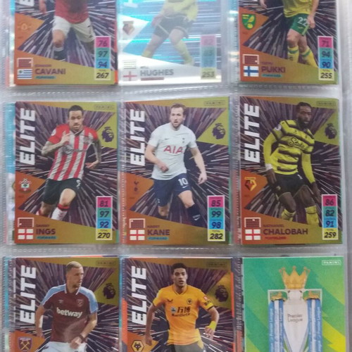 Premier League 2021-2022 Adrenalyn XL album with 445/468 cards like new