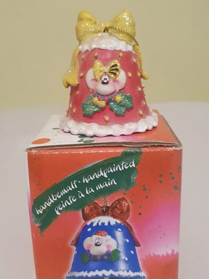 Diddl Christmas Bell collectible like new with box