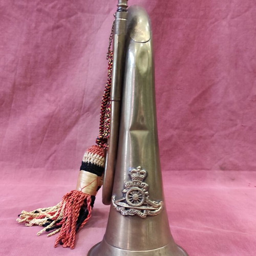 British artillery bugle from WWI and WWII, like new