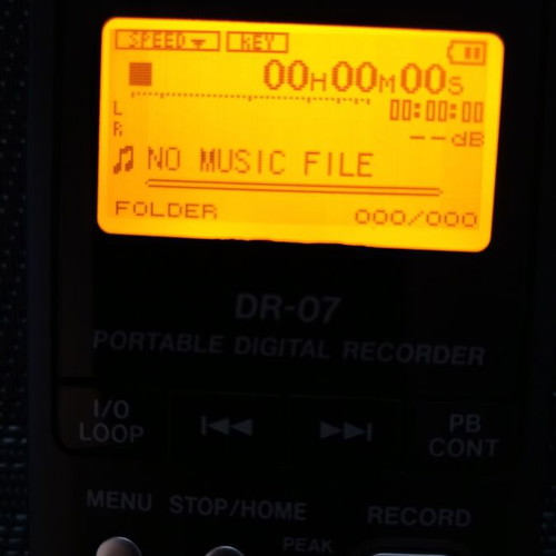 Tascam DR-07 portable audio recorder