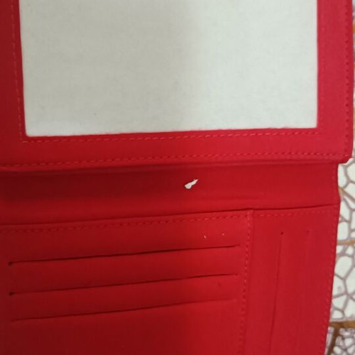 Women's wallet red new intact