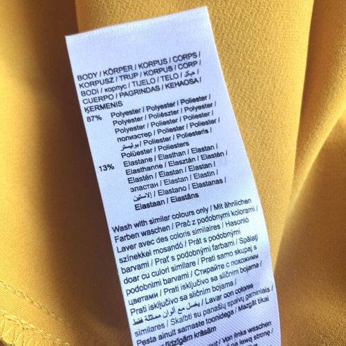 Orsay Midi Dress mustard yellow, new, size 42 Large