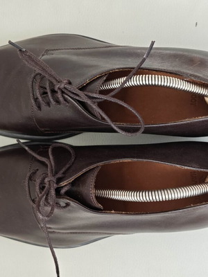 Navyboot classic leather shoes, brown, size 42