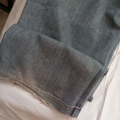 FUBU Vintage Streetwear Jeans Used, 3XL, Blue Denim, 90s Y2K Hip Hop