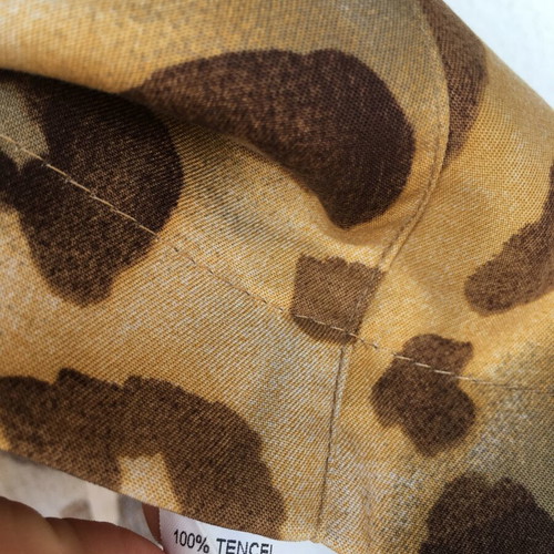 Pret a Porter Y2K Top 100% Tencel Animal Pattern Size M Like New