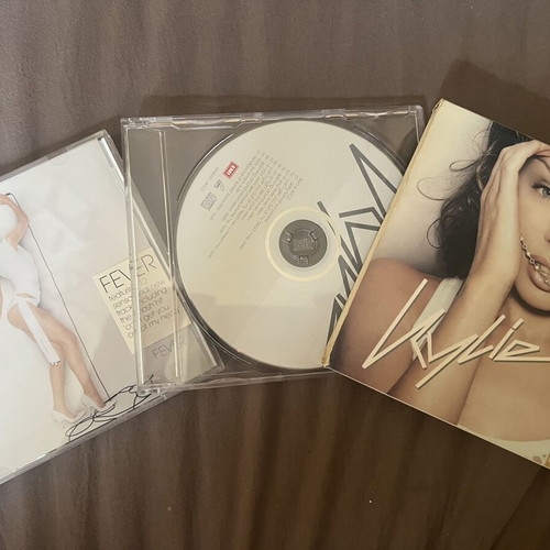 Kylie Minogue Fever 2 CD limited edition used with video CD