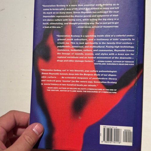 Generation Ecstasy: Into the World of Techno and Rave Culture book