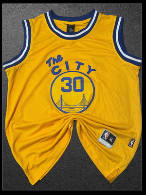 Stephen Curry Golden State Warriors The City Swingman Jersey XL like new