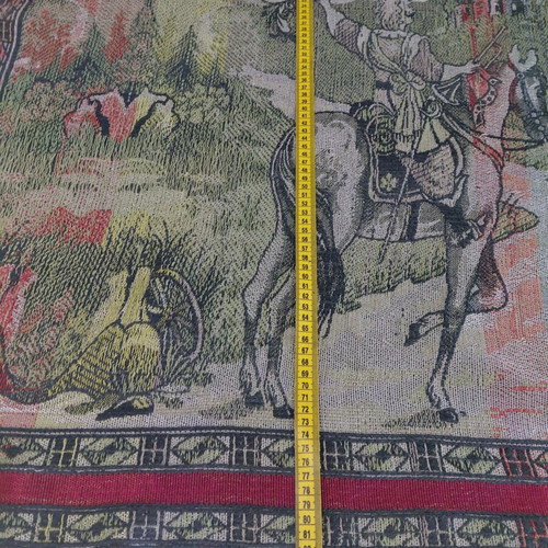 Vintage woven wall tapestry from the 1960s, like new, 1.52×0.85m