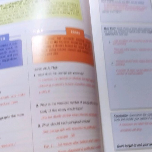 English Writing Book like new