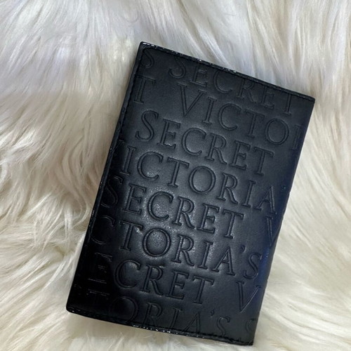 Victoria’s Secret passport holder new, black with card slots