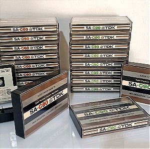 TDK SA Chrome Bias Cassettes