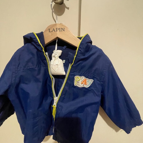 Benetton baby windbreaker jacket used 6 months 68cm