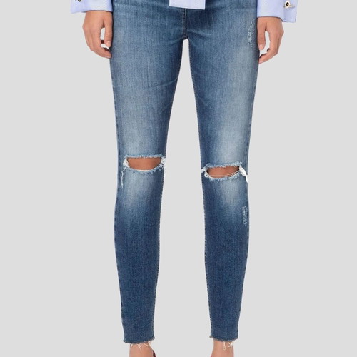 Elisabetta Franchi high waisted jeans size 25 XS, blue