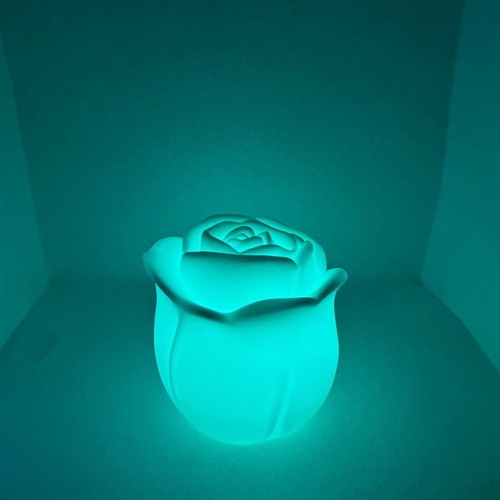 LED rose lamp with automatic color change new