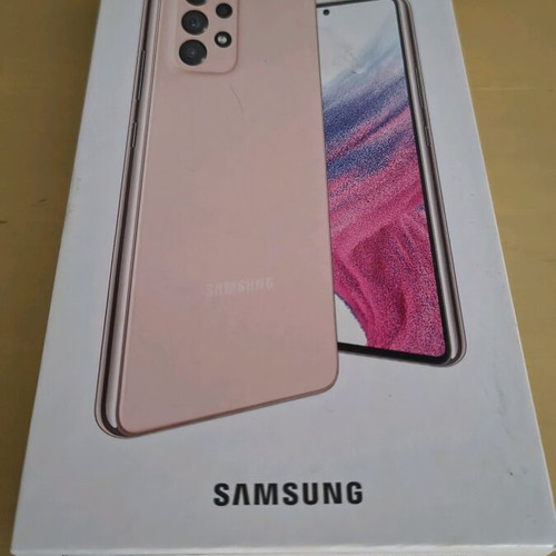 Samsung Galaxy A53 5G used pink with minor crack