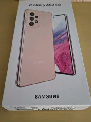 Samsung Galaxy A53 5G used pink with minor crack