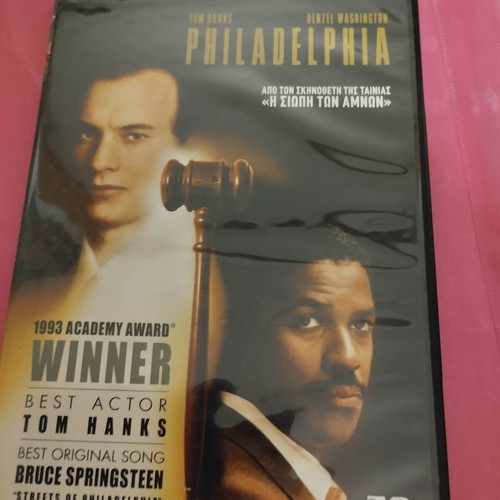 Philadelphia DVD used, social drama with subtitles