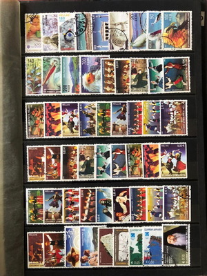 Άλμπουμ με συλλογή Ευρώ σαν καινούργιο, 280 τεμάχια