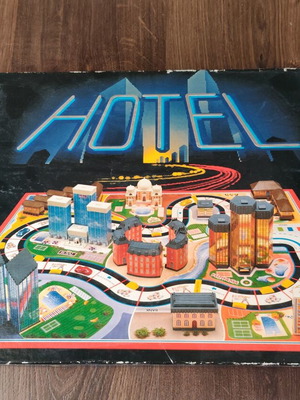 Vintage επιτραπέζιο Hotel MB Games 1990 μεταχειρισμένο, πλήρες