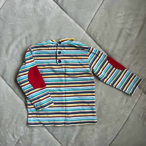Marasil kids long-sleeve shirt like new, multicolor 6-9 months