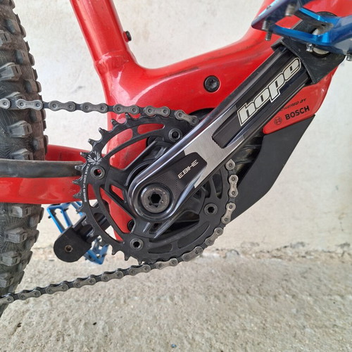 KTM Macina 291 Mountain Bike used, 27 inch, disc brakes, red
