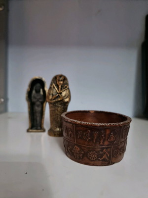 Ancient Egyptian decorations like new