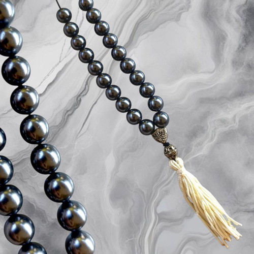 Handmade Hematite Komboloi Worry Beads