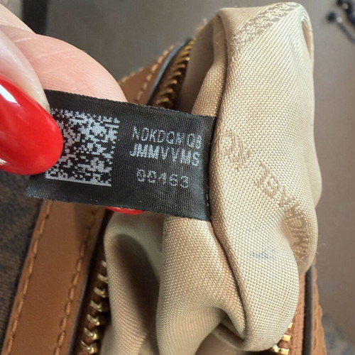 Michael Kors MK Signature Large Tote Travel Bag, brown