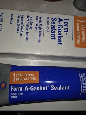 Permatex gasket sealant fast setting 311gr new