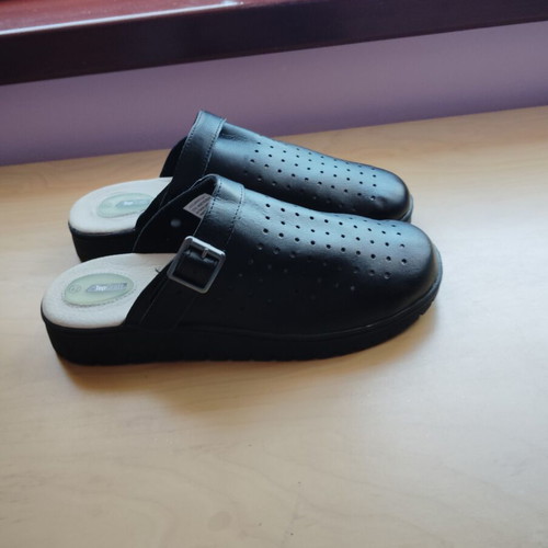 Anatomical medical clogs natural leather size 42