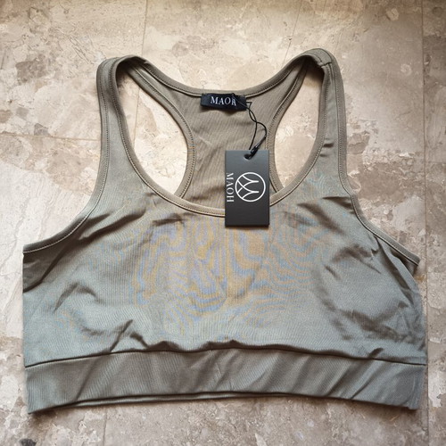 Khaki top new with tag, size XL