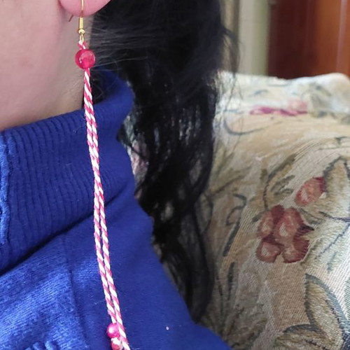 Handmade earrings new with care and love