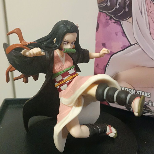 Nezuko Demon Slayer Bandai Vibration Stars figure used authentic