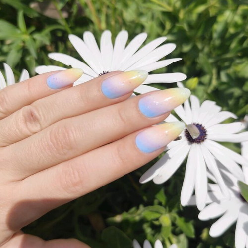 Press-on nails handmade like new, reusable with kit