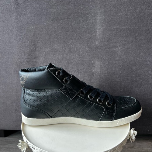 Robin’s Jean Harrington Black High-Top Sneakers New Size 42