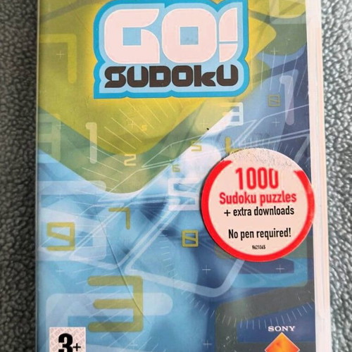 Go Sudoku PSP like new, complete with Greek manual