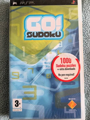 Go Sudoku PSP σαν καινούργιο, πλήρες με ελληνικό εγχειρίδιο