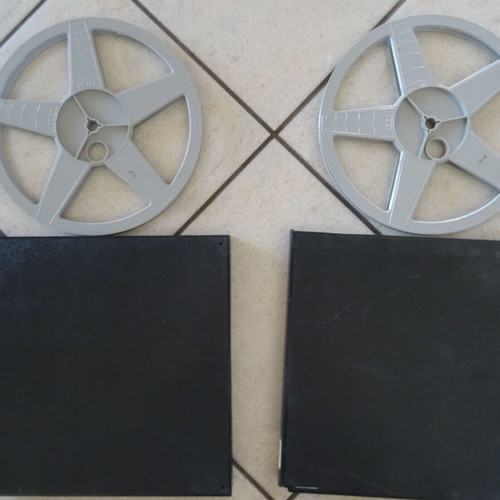 Super 8mm two 800ft reels brand GRASSO Italy like new
