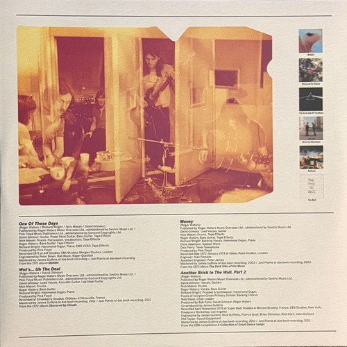 Pink Floyd 8-Tracks Limited Edition Colored Vinyl LP 12" New