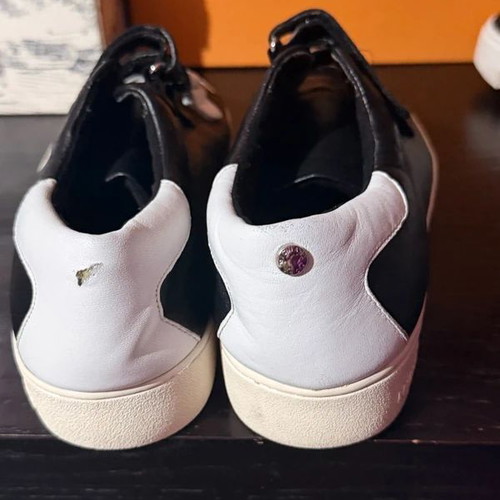 Michael Kors women's sneakers used, black and white, size 38
