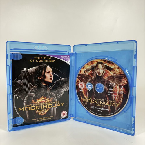 The Hunger Games Mockingjay Part 1 Blu-ray like new with subtitles